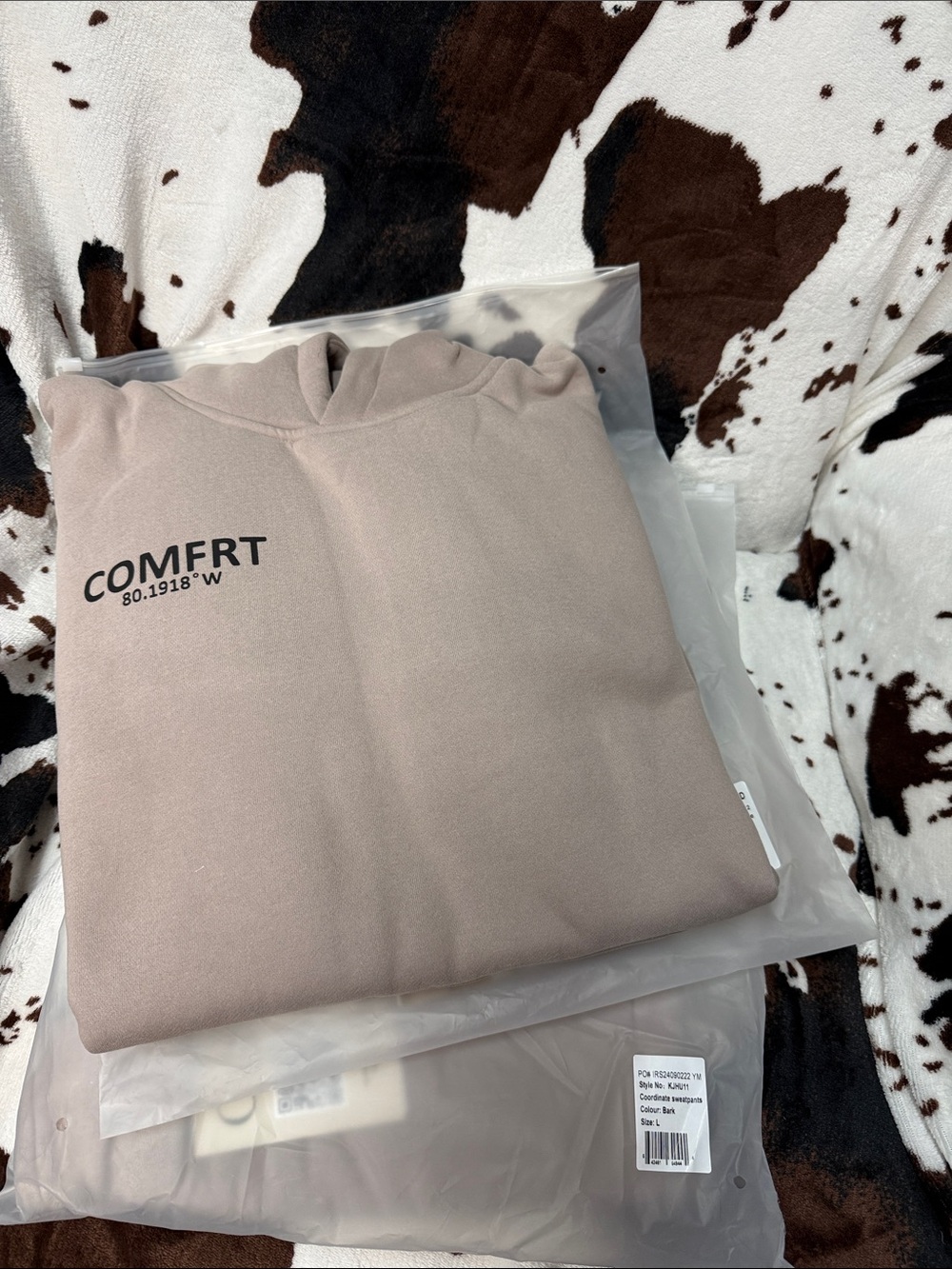 COMFRT Taupe Hoodie & pants